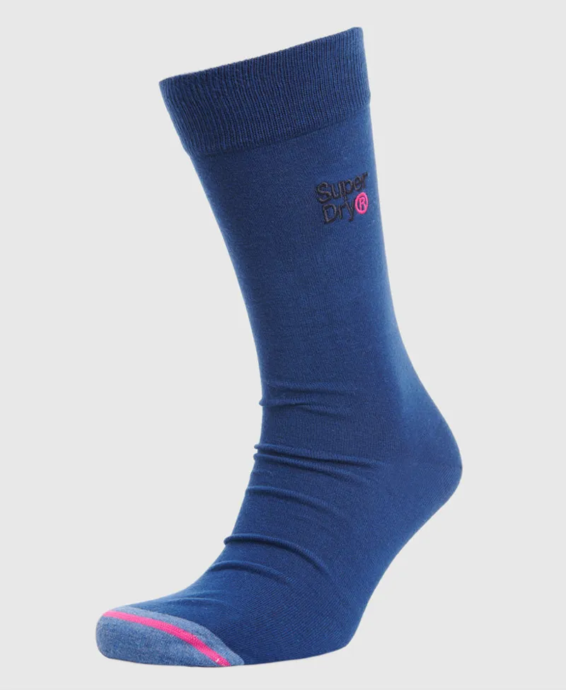 Superdry Organic Cotton City Sock Triple Pack Grey Marl-2