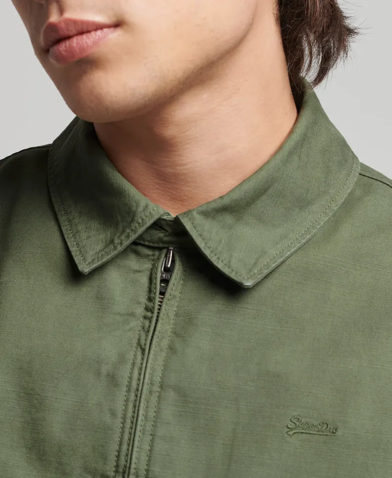 Superdry nordic harrington khaki cheap