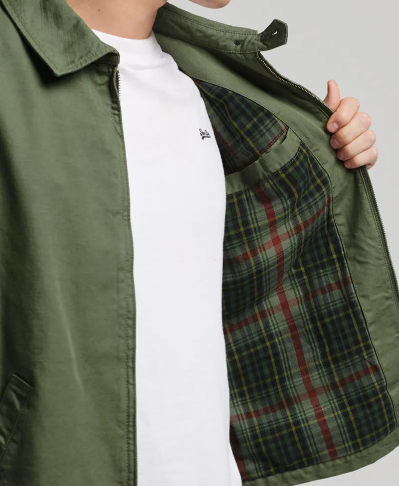 Superdry nordic harrington khaki cheap