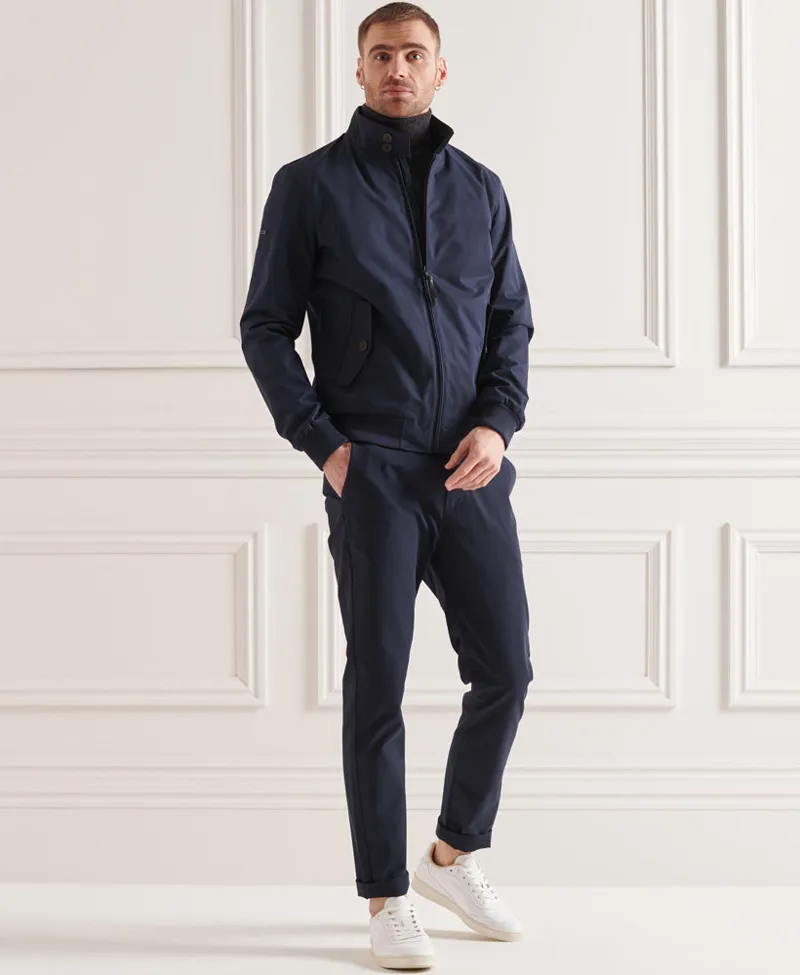 Superdry Iconic Harrington Jacket Navy-1