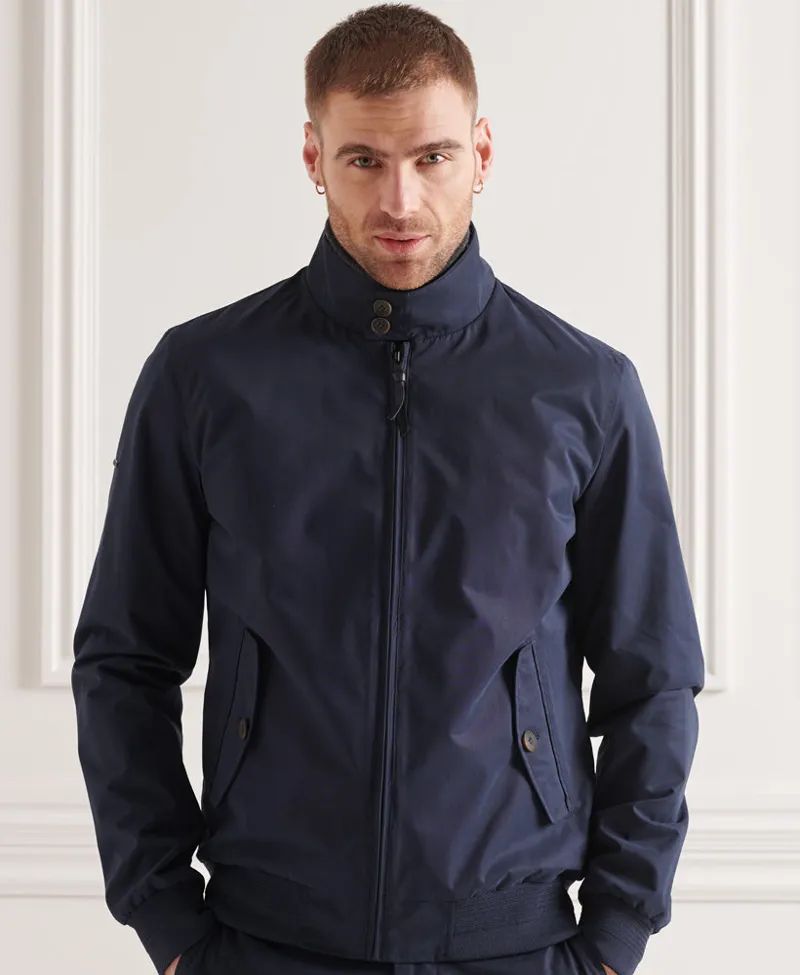 Superdry Iconic Harrington Jacket Navy-3