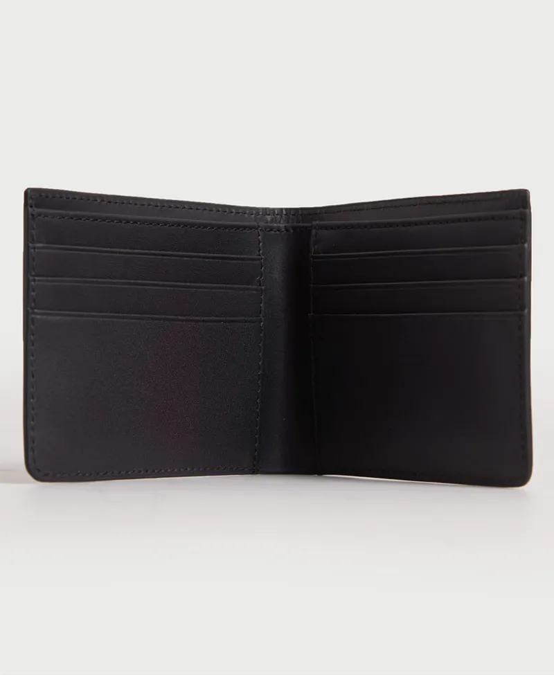 Superdry Nyc Bifold Leather Wallet Black-3