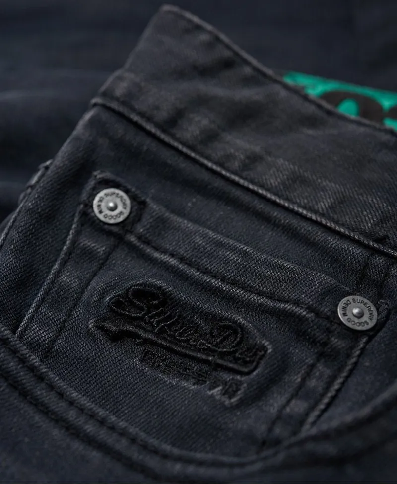 Superdry Tyler Slim Fit Jeans Washed Black 30/30 ONLY LAST PAIR-1