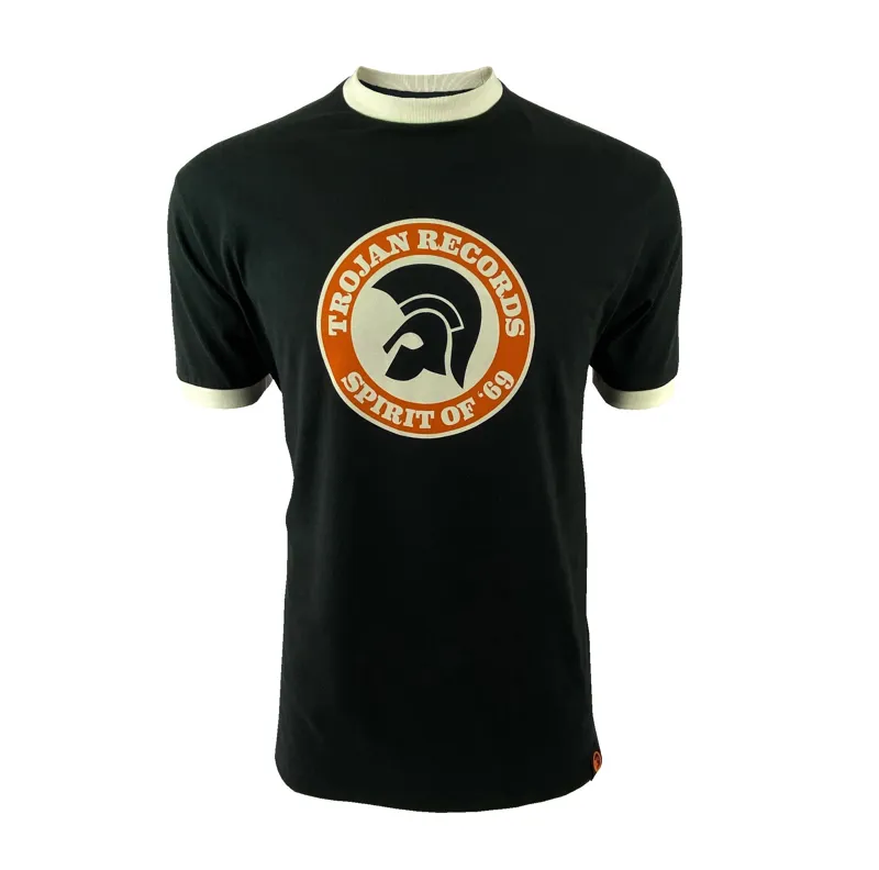 Trojan Spirit Of '69 Logo T-shirt Black-2