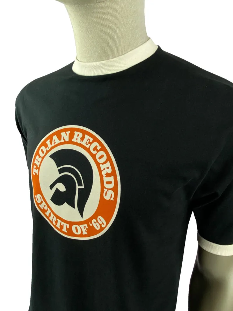 Trojan Spirit Of '69 Logo T-shirt Black-1