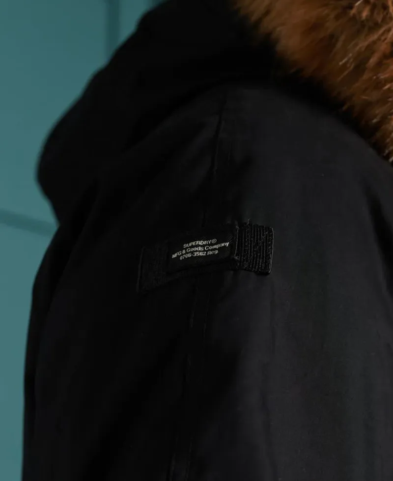Superdry SDX Original and Vintage Parka Black-3