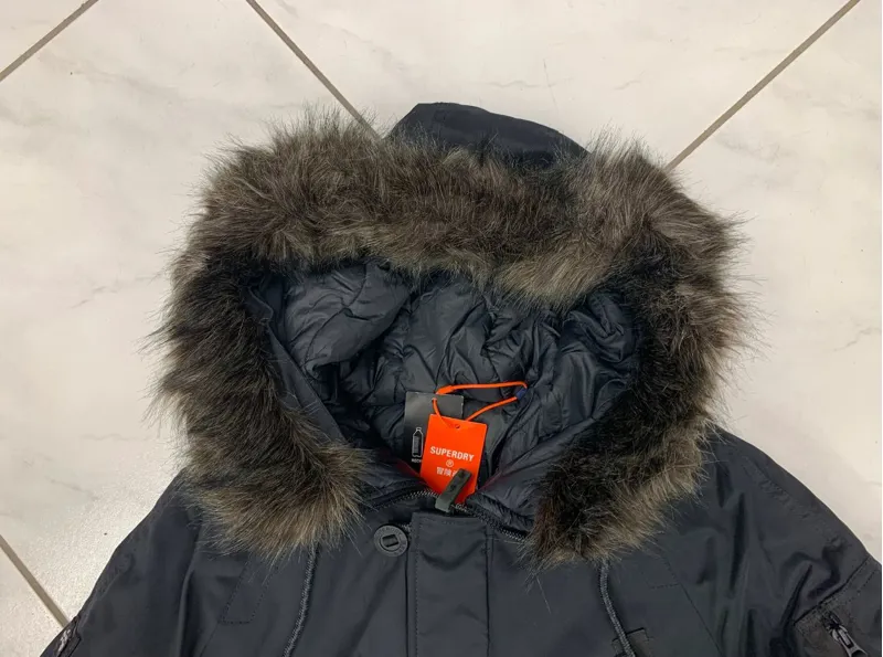 Superdry SDX Original and Vintage Parka Black-4