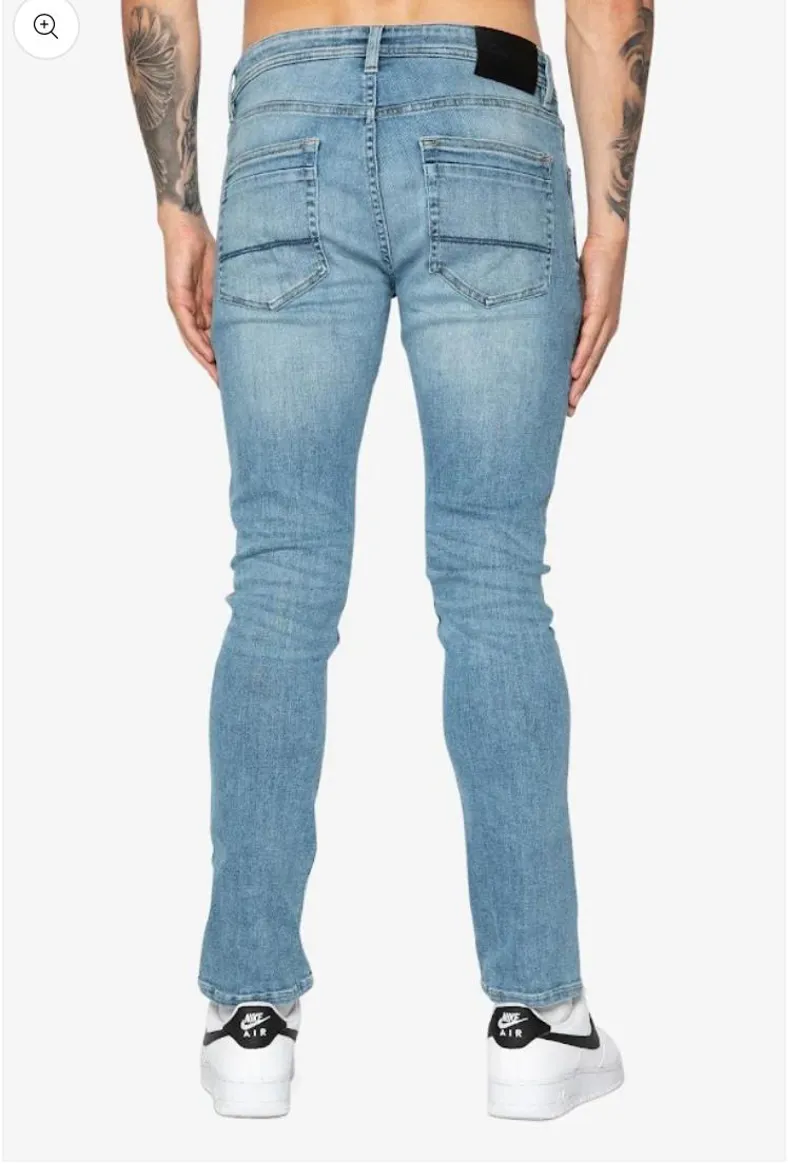 DML Grover Slim Fit Jeans Light Wash-1