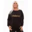 Dreams sequin sweatshirt Black