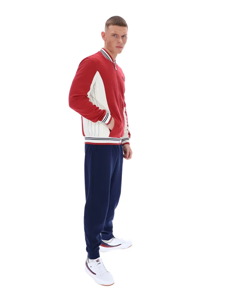 Fila Settanta Baseball Track Jacket Garnet-5