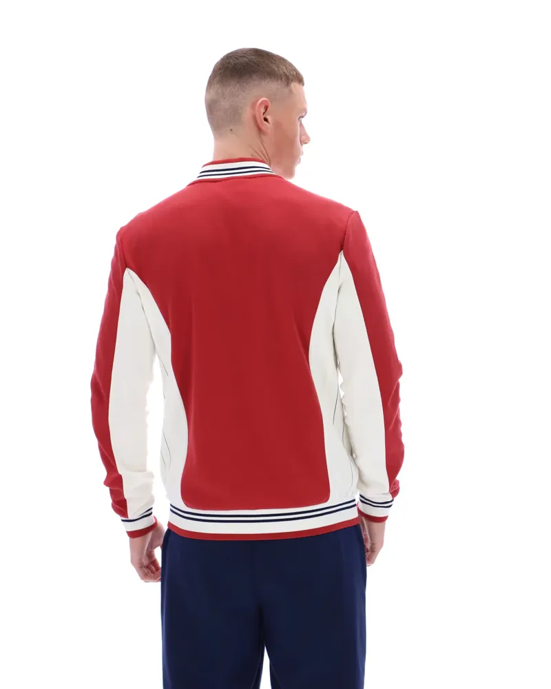 Fila Settanta Baseball Track Jacket Garnet-7