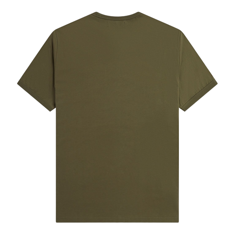 Fred Perry M3519-Q55 Ringer T-shirt Uniform Green XXL ONLY LAST ONE-4