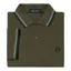 Fred Perry M3600-R67 Polo T-shirt Uniform Green/Ice/Green LARGE ONLY