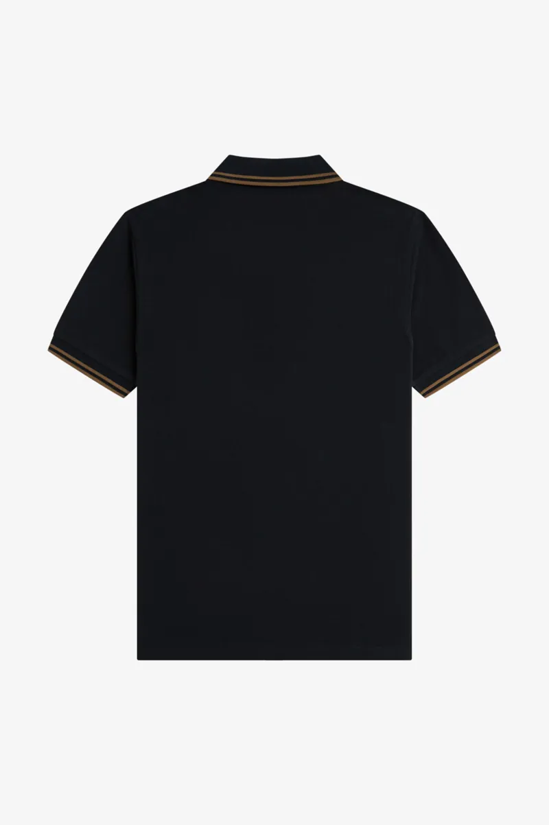 Fred Perry M3600-48D Polo T-shirt Navy / Bronze / Bronze-7