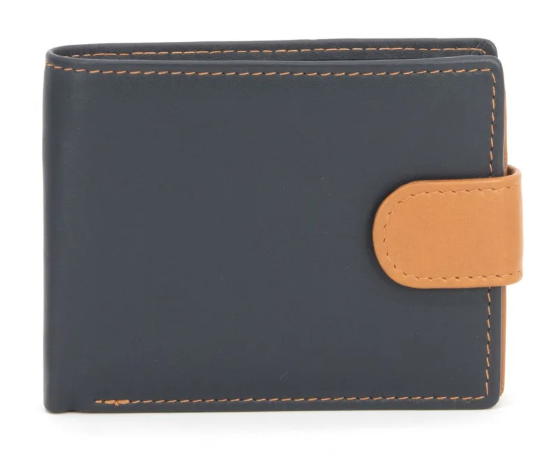 Golunski Zen63 Leather Wallet Navy