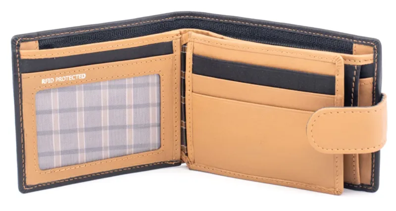 Golunski Zen63 Leather Wallet Navy-1