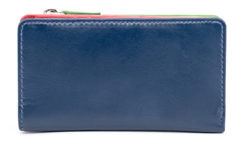 Golunski leather medium purse Blue-1