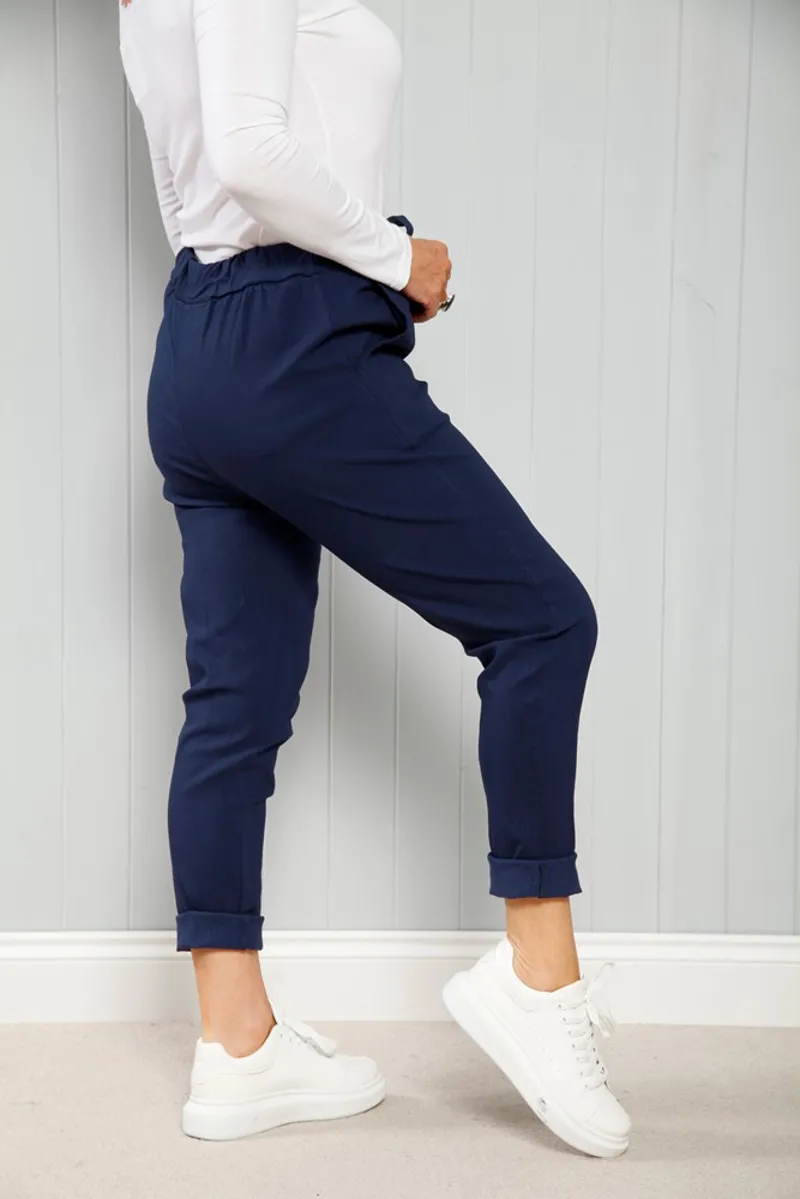 Goose Island magic pants Navy-1