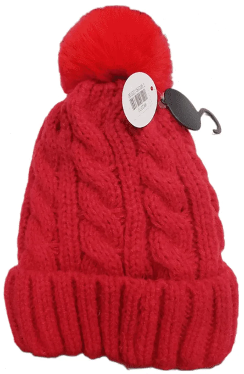 Passion Accessories bobble hat Orange
