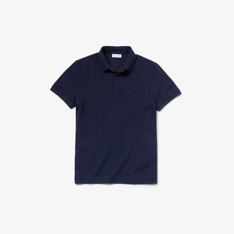 Lacoste Smart Paris Stretch Pique Polo T-shirt Navy MEDIUM ONLY -2