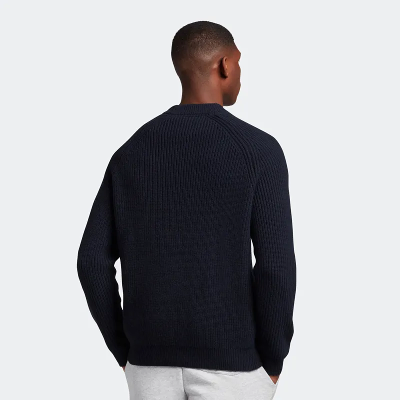 Lyle and Scott Shaker Jumper Navy XXL ONLY LAST ONE-1