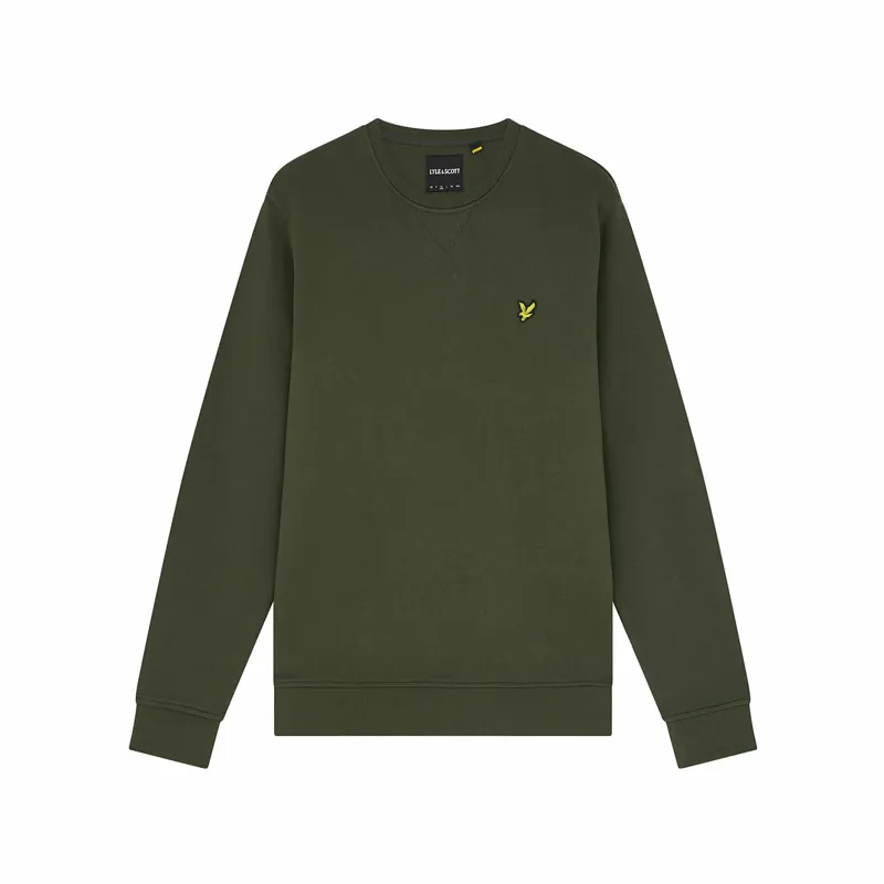 Olive green crew neck hotsell