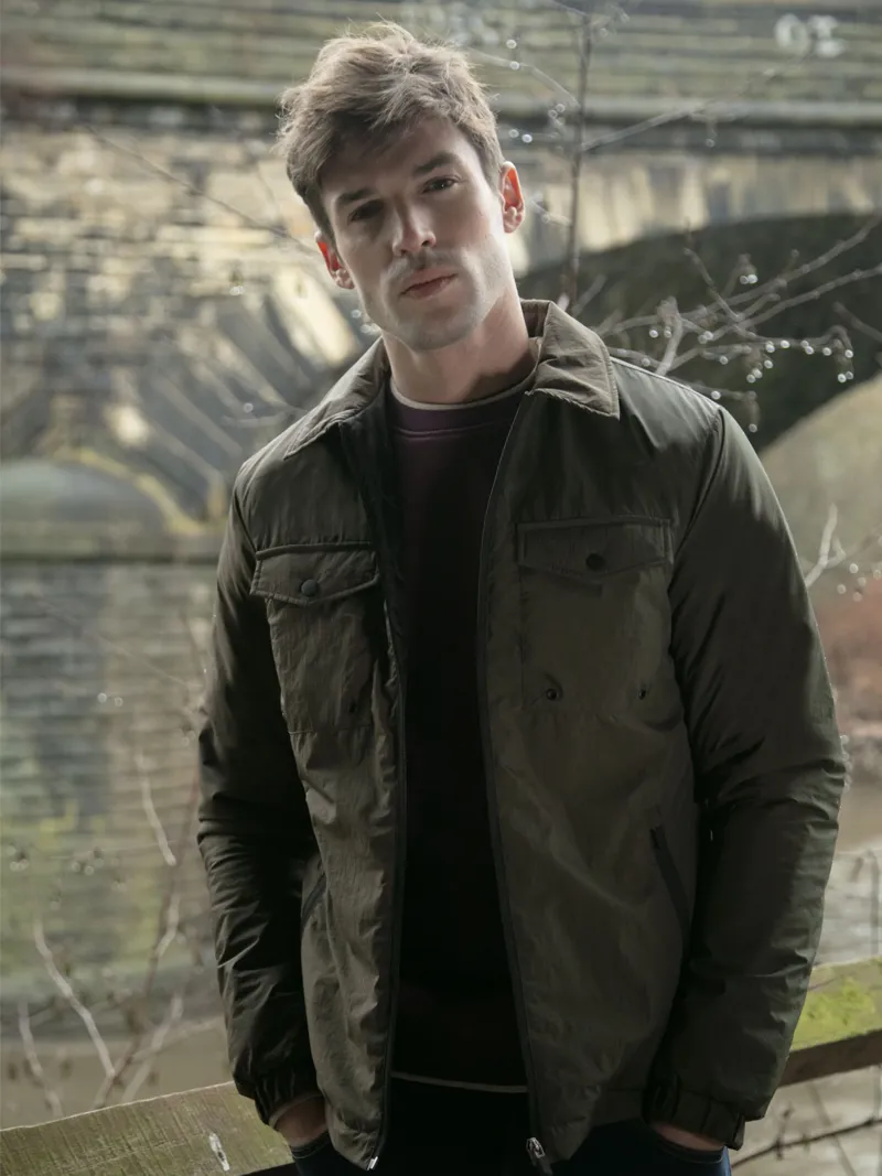 Mish Mash Valley Jacket Khaki -1