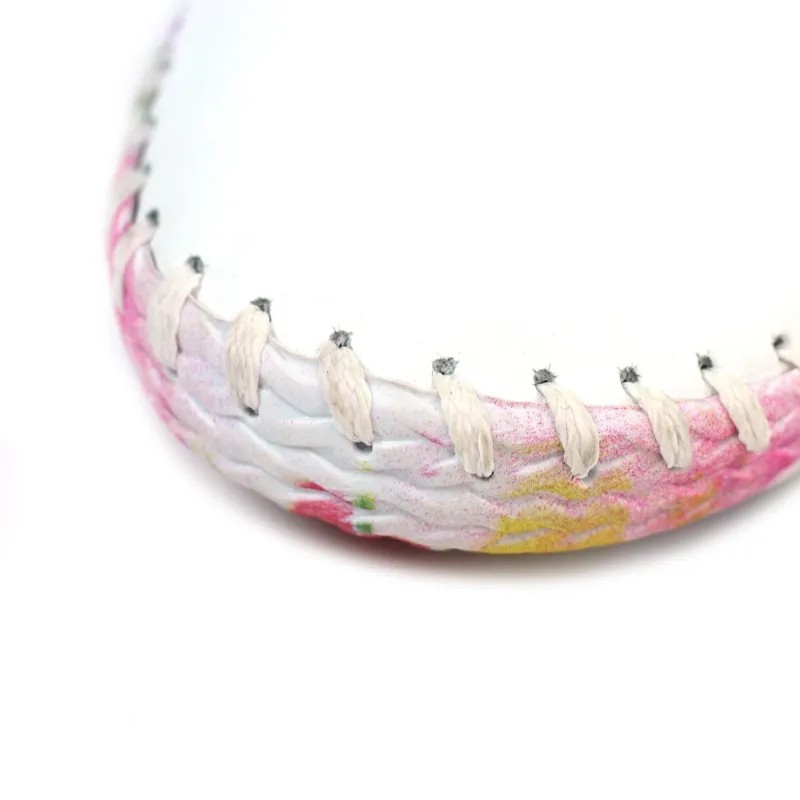 Lunar Padstow floral leather plimsoll White-7