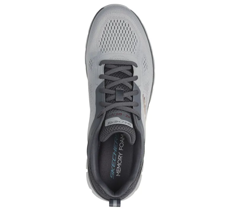 Skechers Track Broader Trainers Grey Size 8 ONLY -1