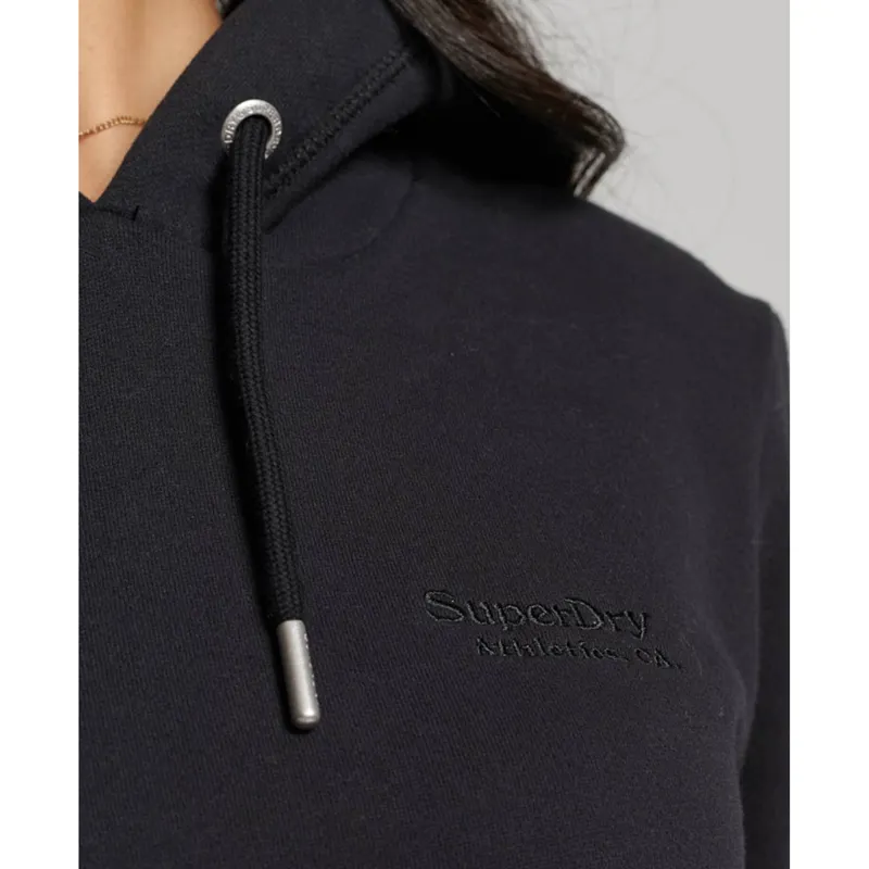 Superdry premium grade vintage sweat hoodie Black-2