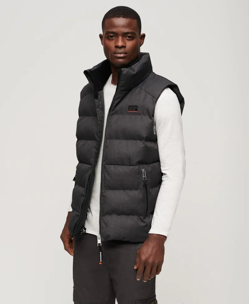 Superdry Sports Puffer Gilet Grey XL ONLY LAST ONE-4