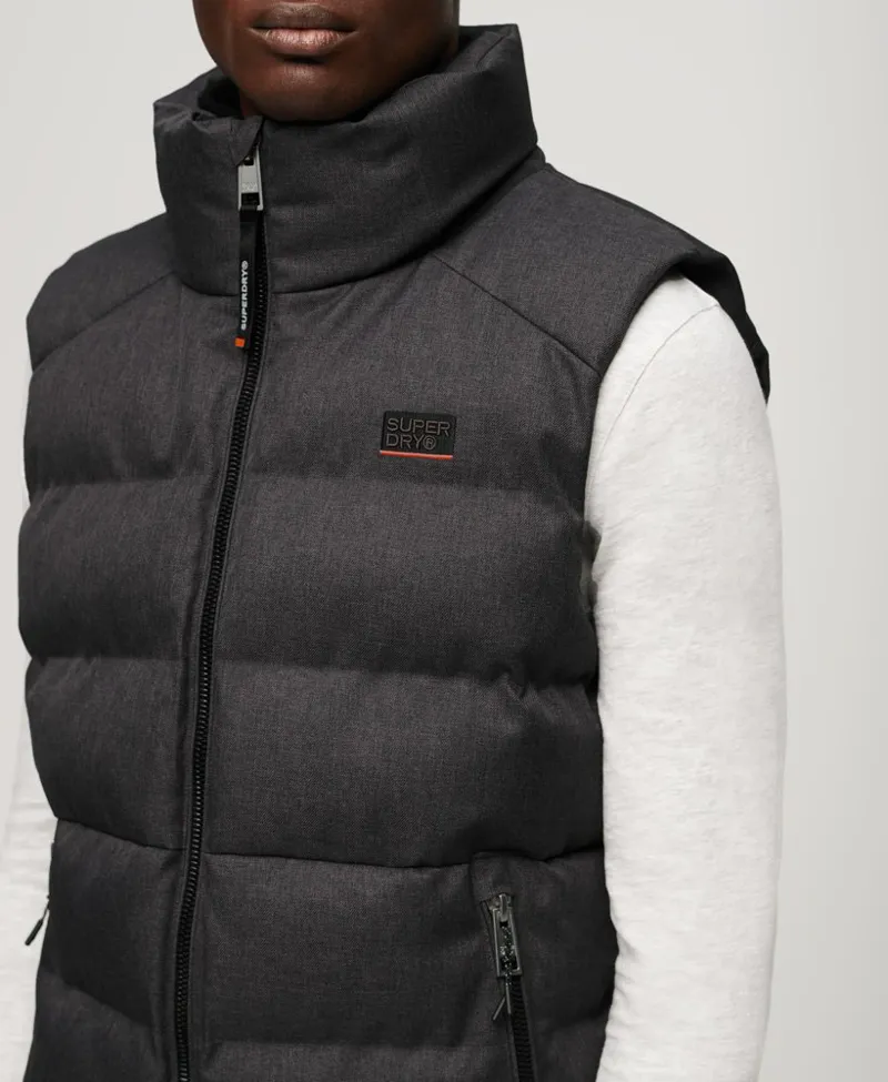 Superdry Sports Puffer Gilet Grey XL ONLY LAST ONE-3
