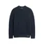 Superdry Textured Crew Knitted Jumper Navy Heather Marl XXL ONLY