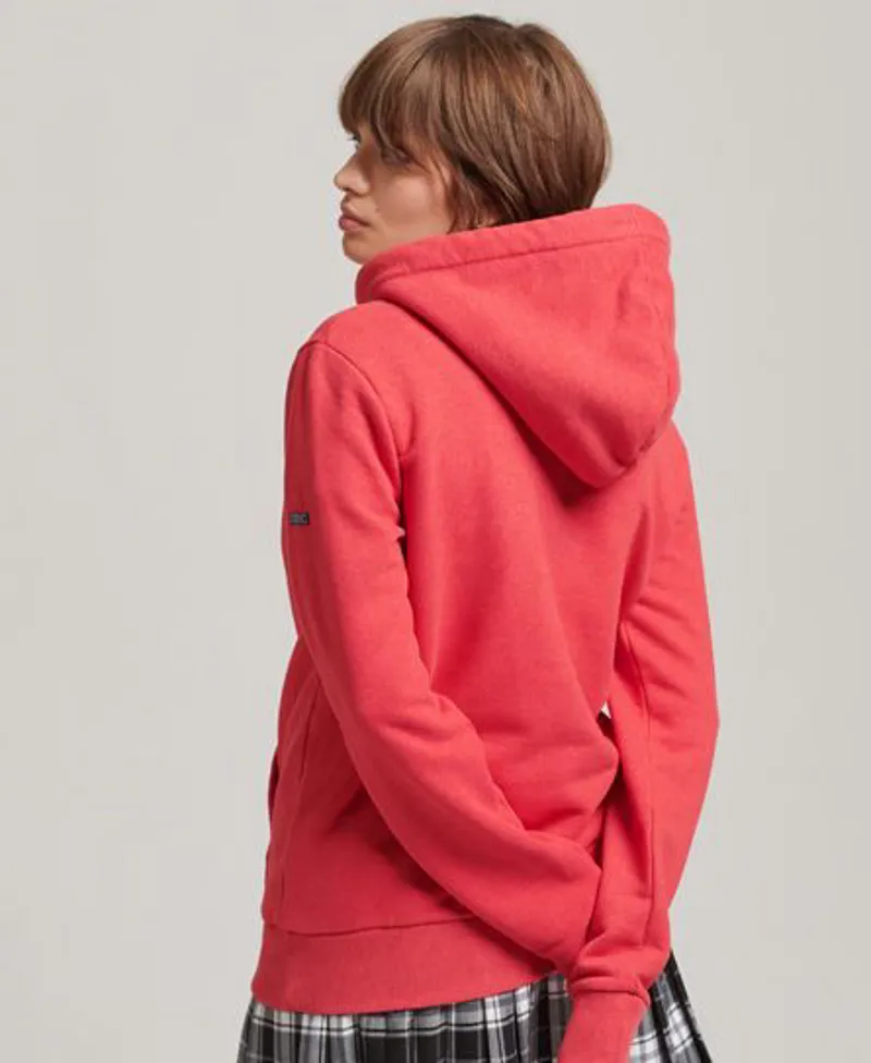 Superdry trademark japan hoodie Red-3