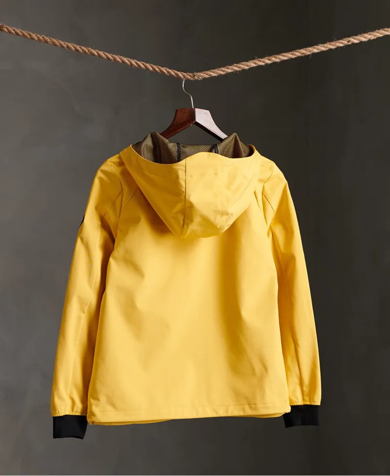 Superdry lightweight shower proof cagoule Yellow-1