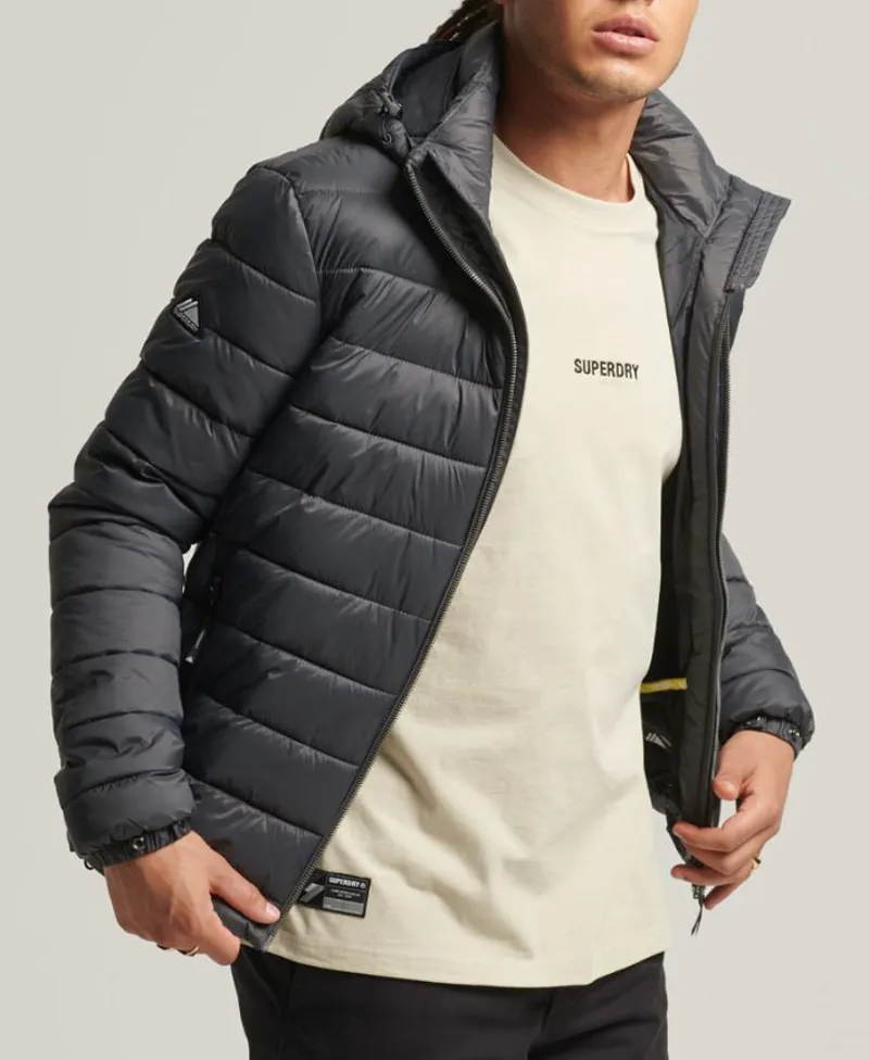 Fred perry bubble hooded jacket sale
