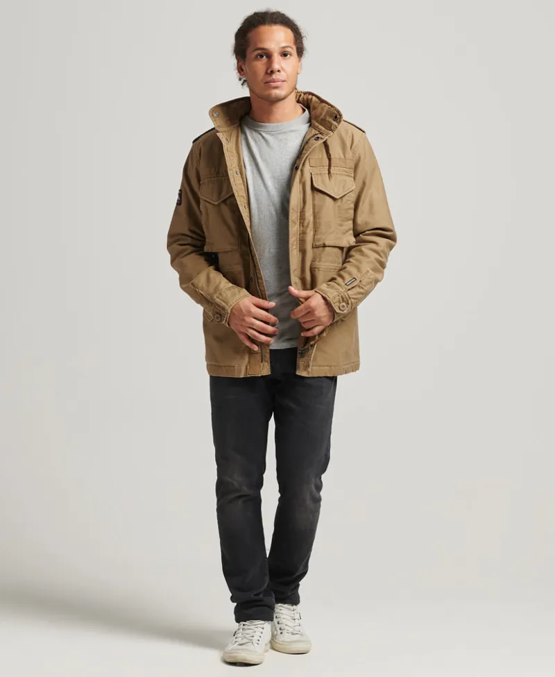 Superdry tan jacket top