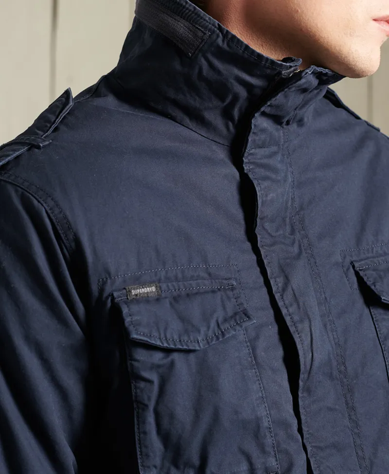 Superdry Rookie Military Jacket Navy-3