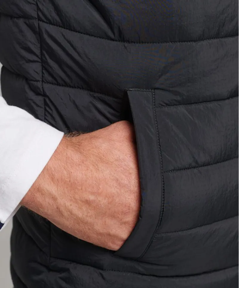 Superdry Studio Lightweight Padded Gilet Black-3