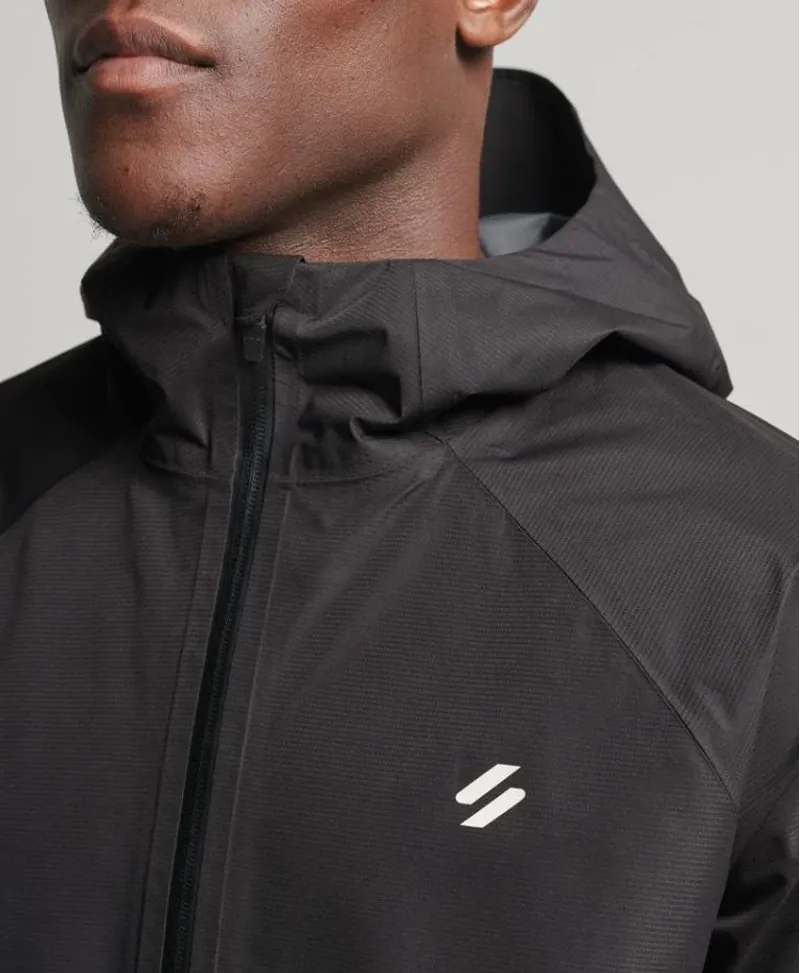 Superdry Waterproof Jacket Black-3
