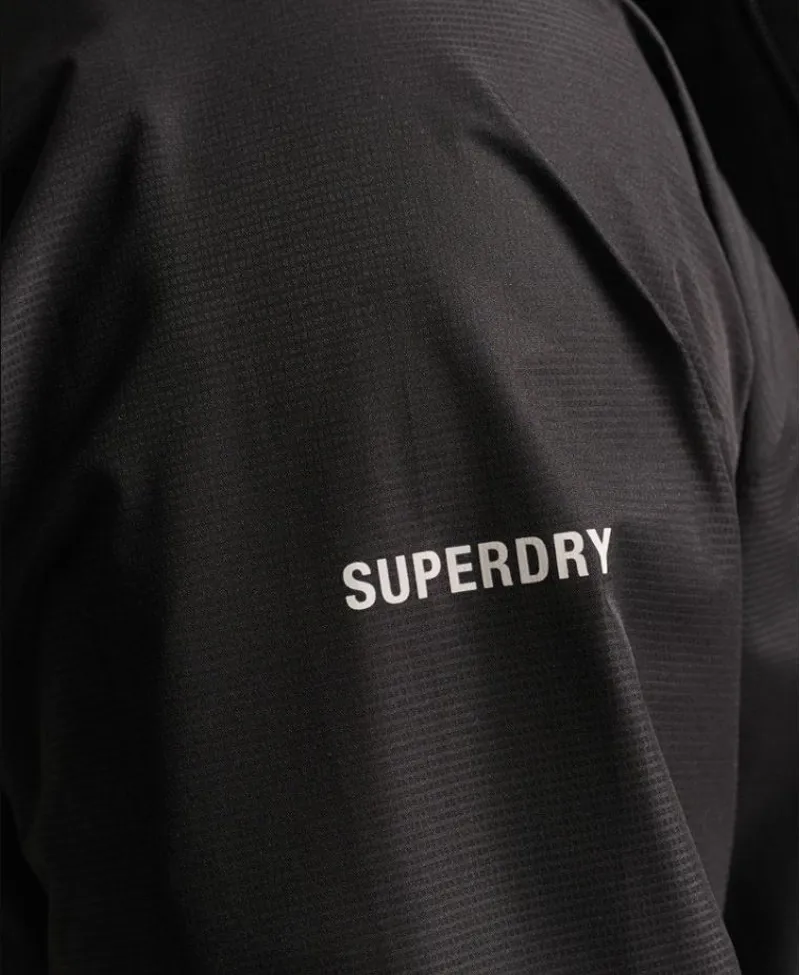 Superdry Waterproof Jacket Black-5