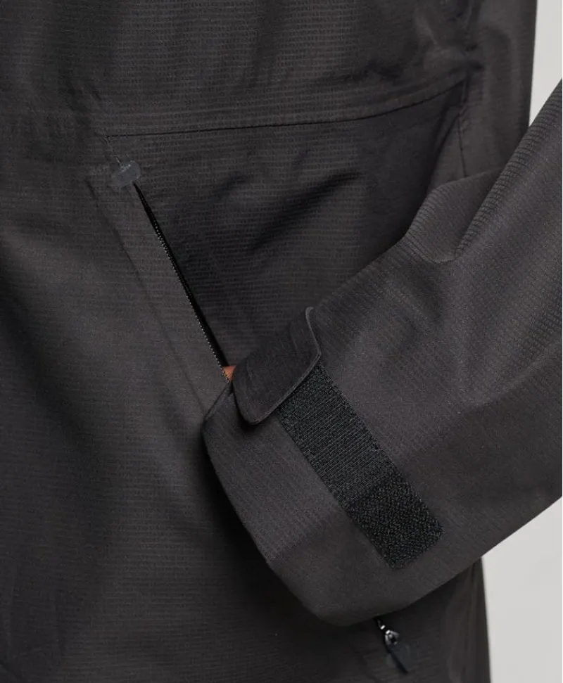 Superdry Waterproof Jacket Black-6