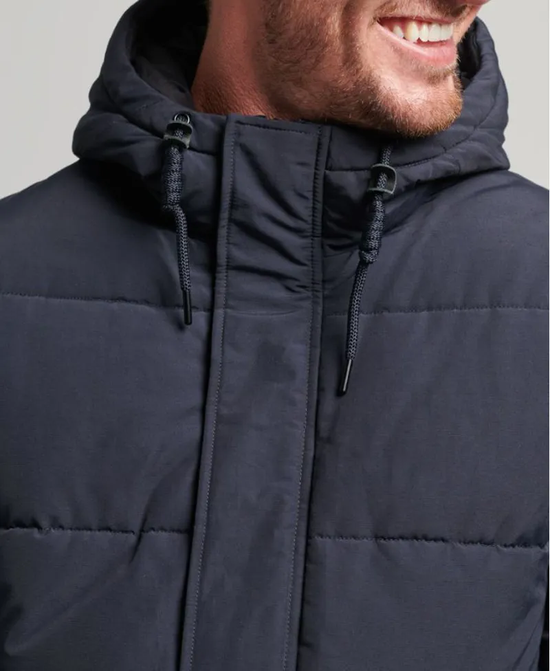 Superdry Mountain Puffer Coat Eclipse Navy-2
