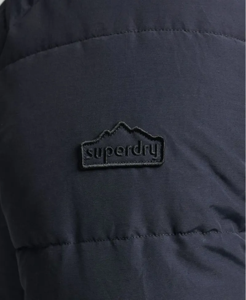 Superdry Mountain Puffer Coat Eclipse Navy-3