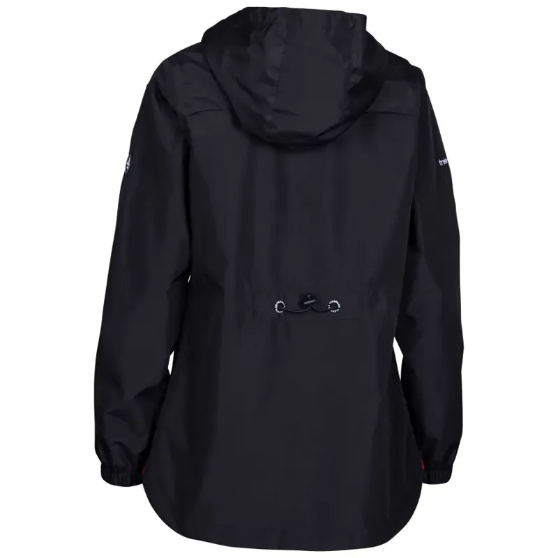 Trespass waterproof hooded jacket Black-1