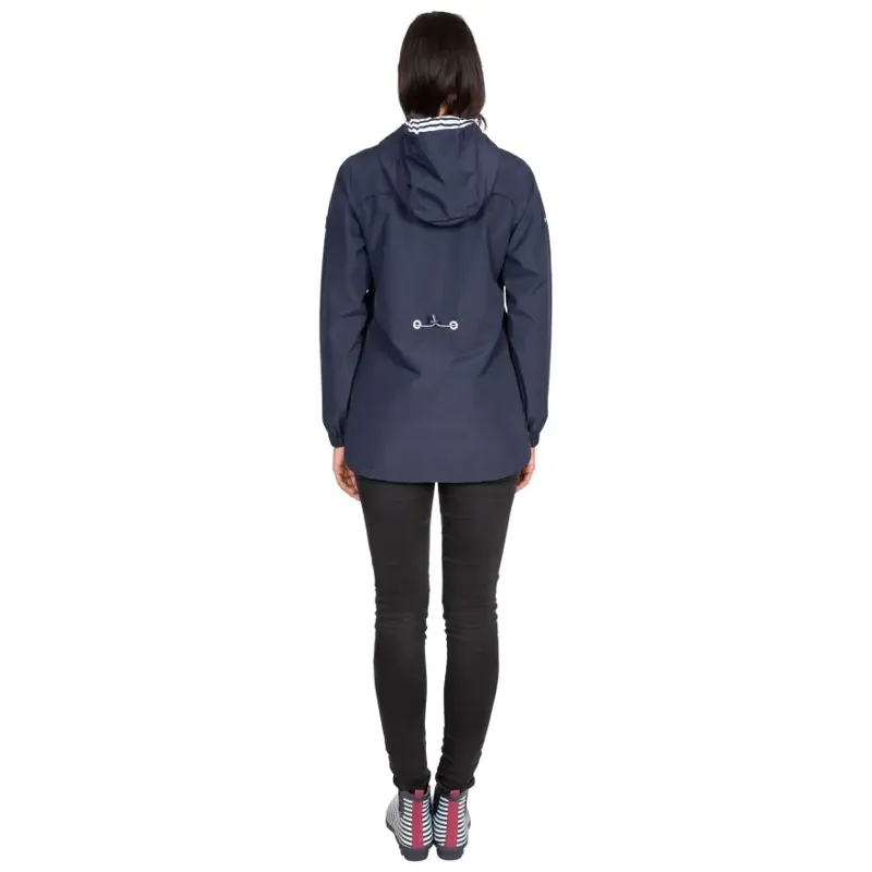Trespass waterproof hooded jacket Navy-3