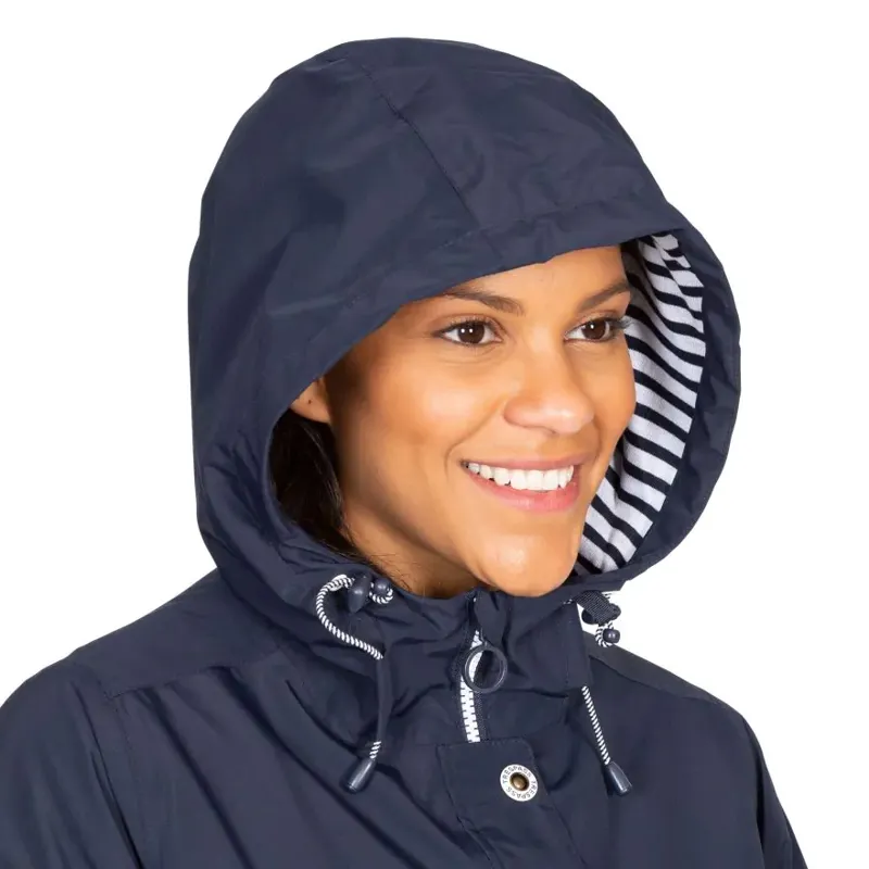 Trespass waterproof hooded jacket Navy-4