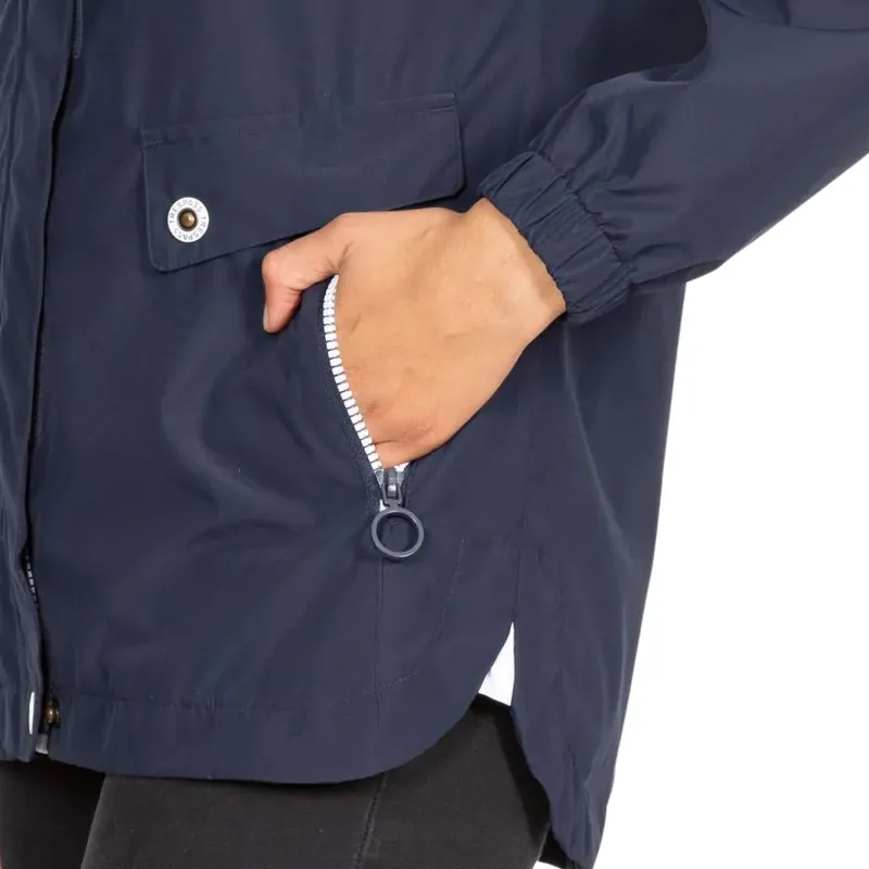 Trespass waterproof hooded jacket Navy-5
