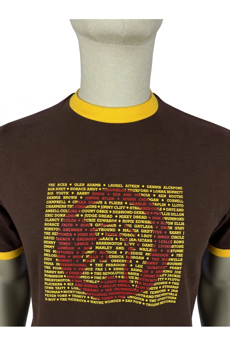 Trojan Artist Logo T-Shirt Chocolate-1