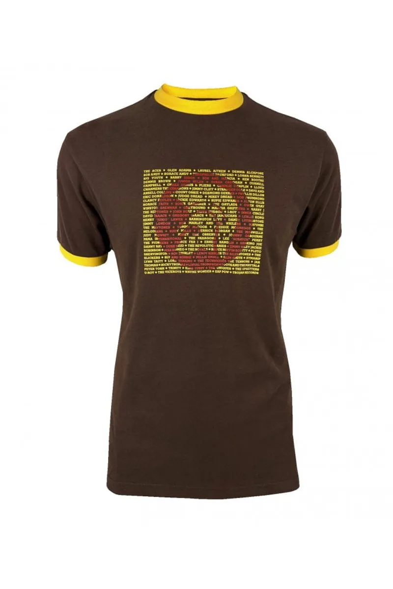 Trojan Artist Logo T-Shirt Chocolate-2